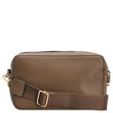 Seidenfelt Bjuv - Umhängetasche 24 cm (olive/gold) - Markenkoffer