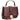 Seidenfelt Dalarna - Henkeltasche 25 cm (oxblood/gold) - Markenkoffer