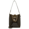 Seidenfelt Grenaa Hobo - Schultertasche 27 cm (khaki)