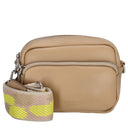 Seidenfelt Hede Crossbody - Umhängetasche 17 cm (almond) - Ansicht 6