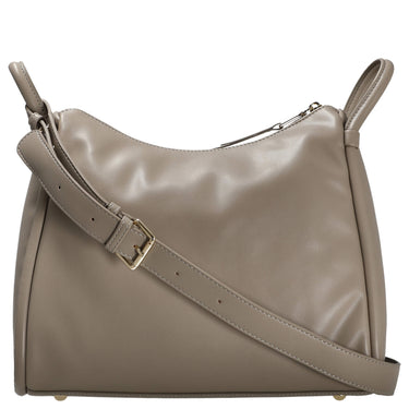 Seidenfelt Kaavi - Umhängetasche 30 cm (smooth taupe/gold) - Ansicht 4