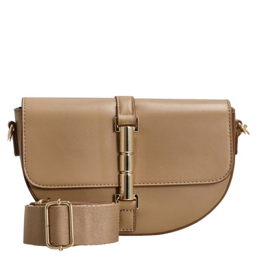 Seidenfelt Loviisa Crossbody - Umhängetasche 22 cm (coffee & cream) - Markenkoffer