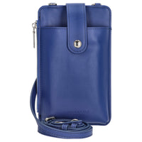 Seidenfelt Medja - Handytasche 18 cm (galactic blue) - Markenkoffer