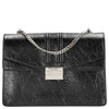 Seidenfelt Roros Big - Schultertasche 28 cm (glossy black)