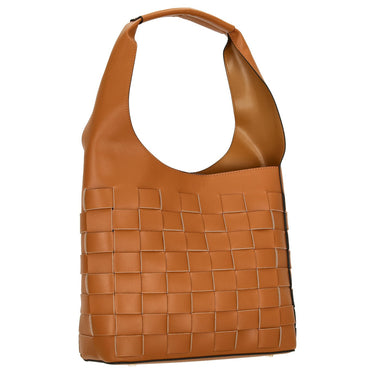 Seidenfelt SFM204 - Schultertasche 30 cm (caramel/gold) - Markenkoffer