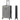 senz Foldaway - 4 - Rollen - Trolley L 76 cm (faltbar) (silk grey) - Markenkoffer
