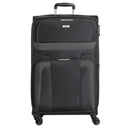 Skyline Orlando - 4 - Rollen - Trolley L 76 cm erw. (schwarz) - Markenkoffer