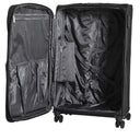 Skyline Orlando - 4 - Rollen - Trolley L 76 cm erw. (schwarz) - Markenkoffer
