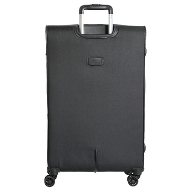 Skyline Orlando - 4 - Rollen - Trolley Set L erw./M. erw./S + Boarding Bag + Beautycase 5tlg. (schwarz) - Markenkoffer