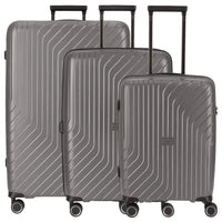 Somko Wave - 4 - Rollen - Trolley Set 3tlg. (anthrazit) - Markenkoffer