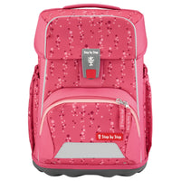 Step by Step Basis - Schulranzen Set 4tlg. (Pink Bubbles) - Markenkoffer