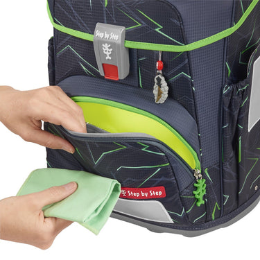 Step by Step Cloud - Schulranzen Set 5tlg. (Ninja Kimo) - Markenkoffer