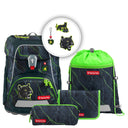 Step by Step Fit - Schulranzen Set 5tlg. (Danger Cat Chiko) - Markenkoffer