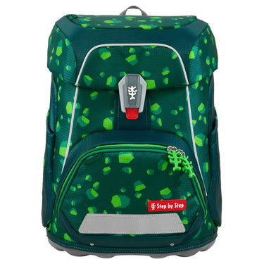 Step by Step Fit - Schulranzen Set 5tlg. (Dino Targo) - Markenkoffer