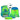 Step by Step Space NEON Schulranzen - Set 5 tlg. (Race Car Chuck) - Markenkoffer