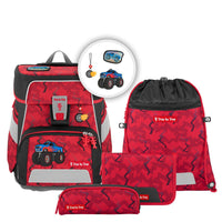Step by Step Space - Schulranzen Set 5tlg. (Monster Truck Rocky) - Markenkoffer