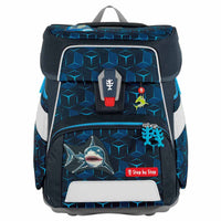 Step by Step Space Shine - Schulranzen Set 5tlg. (Shark Dexter) - Markenkoffer