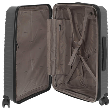 Stratic Bright+ - 4 - Rollen - Trolley 66 cm M erw. (grey) - Markenkoffer