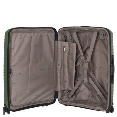 Stratic Bright+ - 4 - Rollen - Trolley 66 cm M erw. (olive) - Markenkoffer