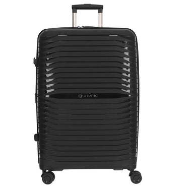 Stratic Bright+ - 4 - Rollen - Trolley 76 cm L erw. (black) - Markenkoffer