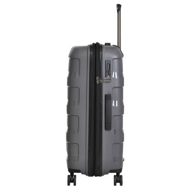 Stratic Straw+ - 4 - Rollen - Trolley 66 cm M erw. (dark grey) - Markenkoffer