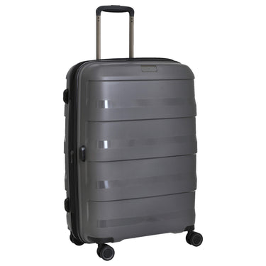 Stratic Straw+ - 4 - Rollen - Trolley 66 cm M erw. (dark grey) - Markenkoffer