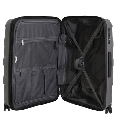 Stratic Straw+ - 4 - Rollen - Trolley 66 cm M erw. (dark grey) - Markenkoffer