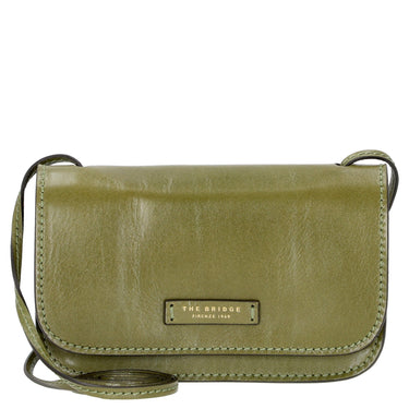The Bridge Rustici - Umhängetasche 20 cm (verde fico) - Markenkoffer