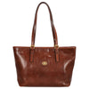 The Bridge Story Donna - Shopper 30 cm (Couleur : marrone)