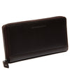 The Chesterfield Brand Cantara - Portefeuille 20cc 19 cm (couleur : marron)