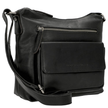 The Chesterfield Brand Hailey - Schultertasche Leder 24 cm (black) - Markenkoffer