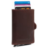 The Chesterfield Brand Lagos - Étui à cartes de crédit 6cc 10 cm RFID (marron)