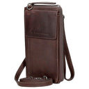 The Chesterfield Brand Malaga - Handytasche/Geldbörse 12cc 19 cm (brown) - Markenkoffer