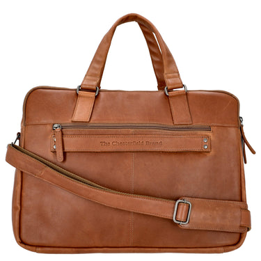 The Chesterfield Brand Misha - Aktentasche 17" Leder 43 cm (cognac) - Markenkoffer