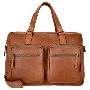 The Chesterfield Brand Misha - Aktentasche 17" Leder 43 cm (cognac) - Markenkoffer