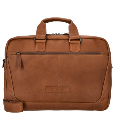The Chesterfield Brand Seth Samuel - Laptoptasche 15" Leder 40 cm (cognac) - Markenkoffer