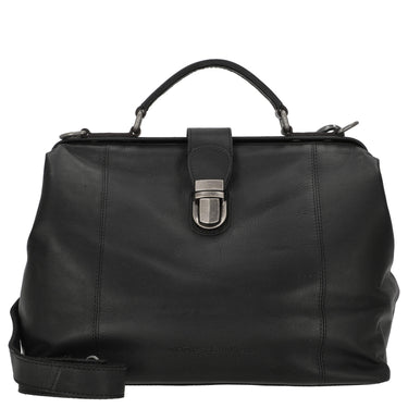 The Chesterfield Brand Shaun - Umhängetasche Leder 32 cm (black) - Markenkoffer