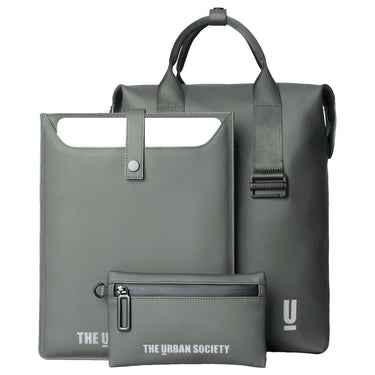 The Urban Society Combo - Rucksack 13" 42 cm (grün) - Markenkoffer