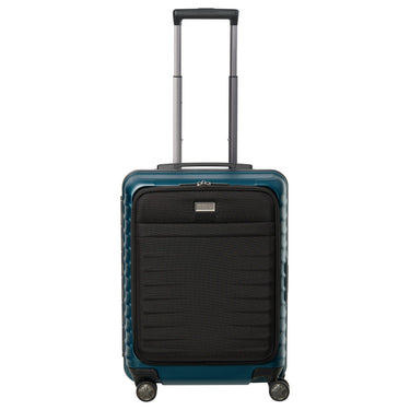 TITAN LITRON FRAME - 4 - Rollen - Kabinentrolley mit Vortasche 55 cm (petrol) - Markenkoffer