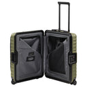 TITAN OVERSEAS - 4 - Rollen - Kabinentrolley S 55/23cm mit Vortasche (forest green, 55/23 cm) - Markenkoffer
