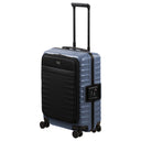 TITAN OVERSEAS - 4 - Rollen - Kabinentrolley S 55/23cm mit Vortasche (midnight blue) - Markenkoffer