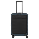 TITAN UPGRADE - 4 - Rollen - Kabinentrolley S 55/23 cm mit Vortasche (midnight blue) - Markenkoffer