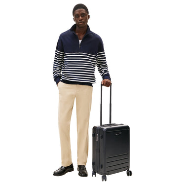 Tommy Hilfiger - 4 - Rollen - Kabinentrolley S 54.5 cm (black) - Markenkoffer