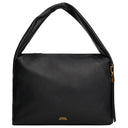 Tommy Hilfiger City Leather Hobo - Schultertasche 36 cm (black) - Markenkoffer