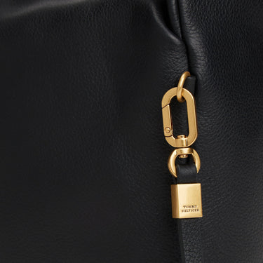 Tommy Hilfiger City Leather - Schultertasche 29 cm (black) - Markenkoffer