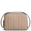 Tommy Hilfiger Feminine Camera - Sac à bandoulière 20 cm (couleur : costal taupe)