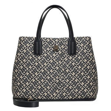 Tommy Hilfiger Jacquard - Handtasche (space blue) - Markenkoffer