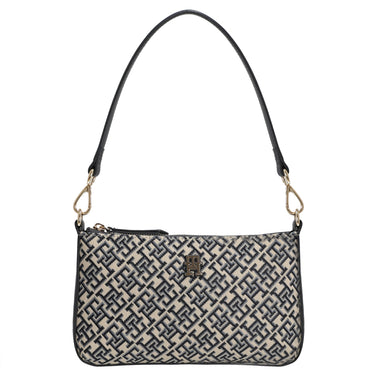 Tommy Hilfiger Jacquard - Schultertasche (space blue) - Markenkoffer