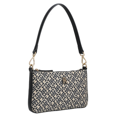 Tommy Hilfiger Jacquard - Schultertasche (space blue) - Markenkoffer