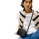 Tommy Hilfiger Logo Tape Camera - Umhängetasche 19.5 cm (schwarz) - Markenkoffer